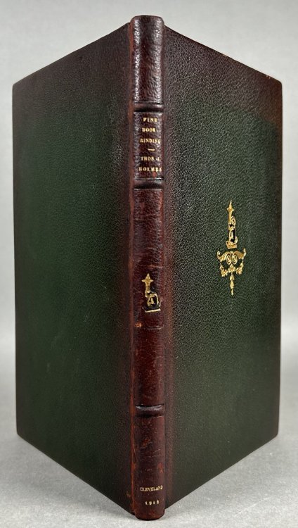 Fine Bookbinding : A Paper Read Before the Rowfant Club at an Exhibition of Bindings Executed by the Rowfant Bindery, December Fourth, Nineteen Hundred and Nine.