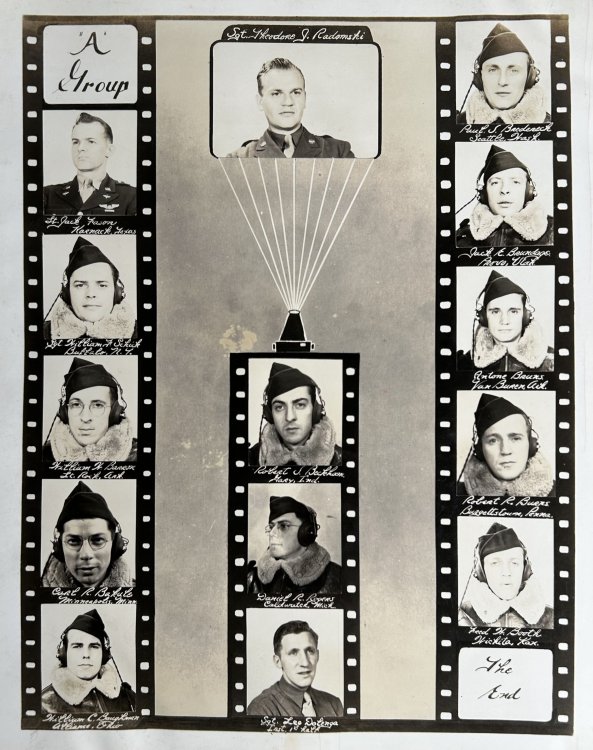 Seven Original Photographs from the 7th Photo Technical Squadron