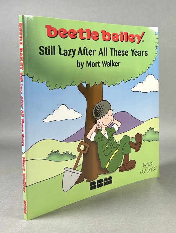 Beetle Bailey; Still Lazy After All These Years [Signed]