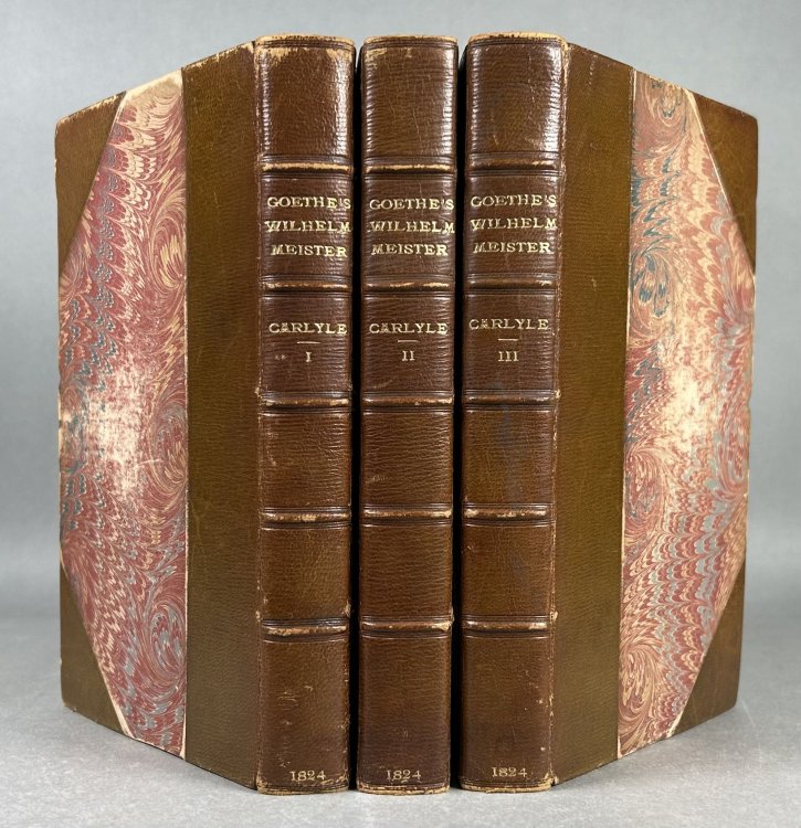 Wilhelm Meister's Apprenticeship. A Novel. [Three Volume Set]