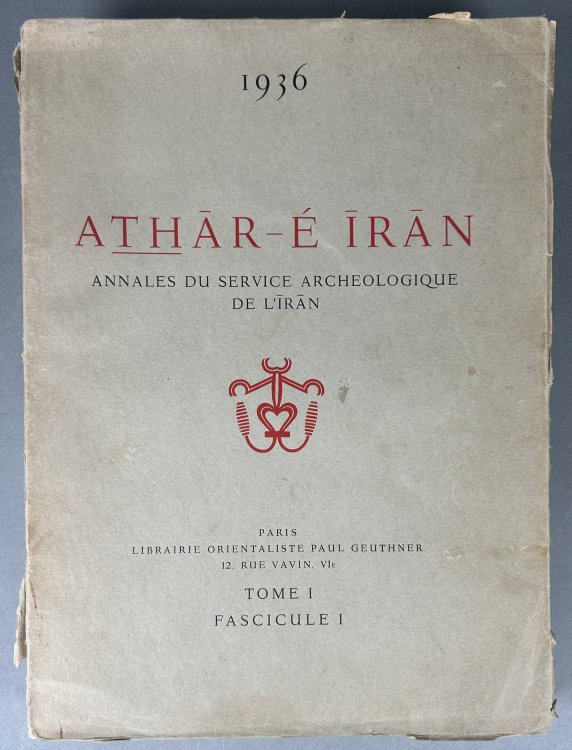 Athar-E Iran; Annales du Service Archeologique de L'Iran [Tome I/ Fascicule I and Tome I/ Fascicule II]]