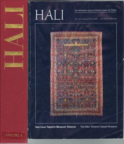 Hali - The International Magazine of Antique Carpet and Textile Art. (Issues 1-102). Issues 1 - 72 in publisher's original slipcases.