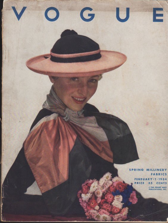 Vogue Magazine February 1, 1934
