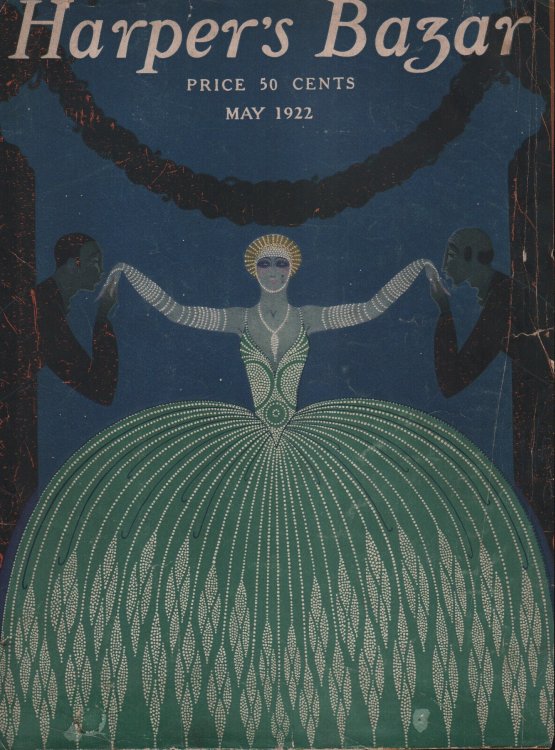 Harper's Bazar (Harper's Bazaar) May, 1922 - Cover Only