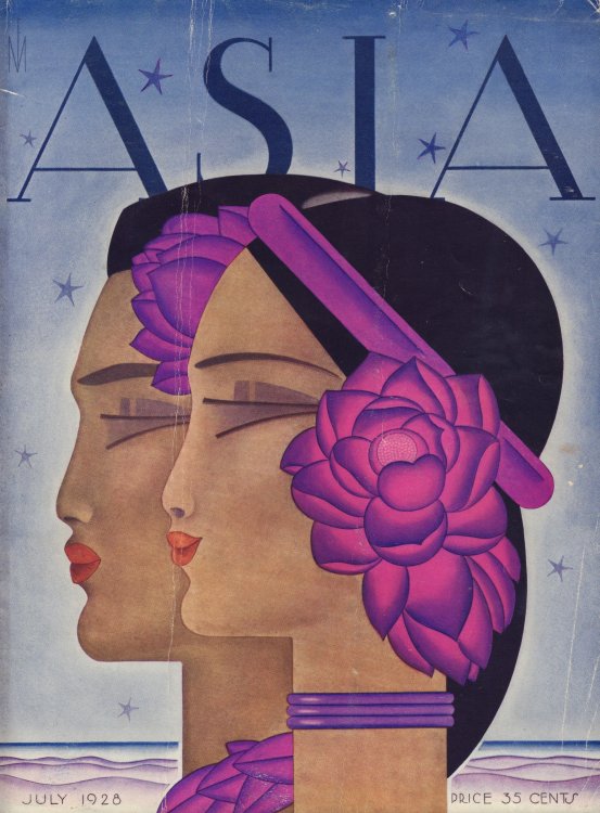 Image for Asia Magazine. July 1928 - Cover Only Asia Magazine. July 1928 - Cover Only