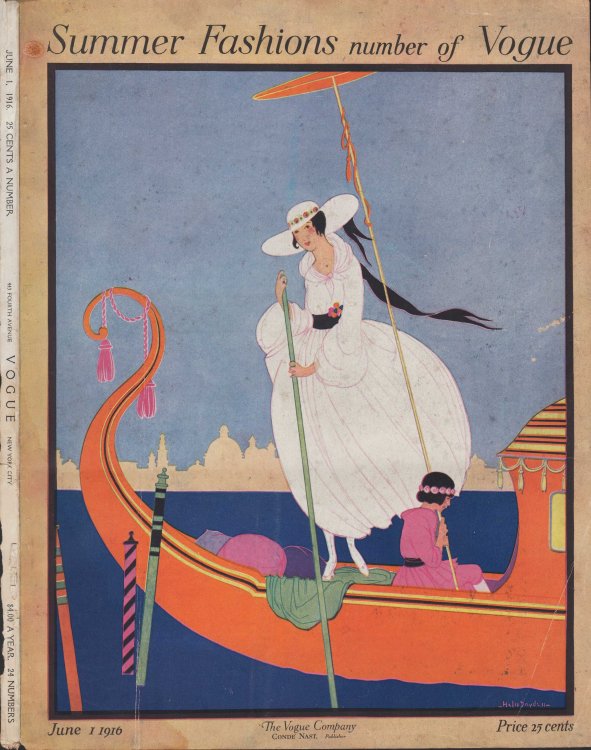 Vogue Magazine. June 1, 1916 - Cover Only
