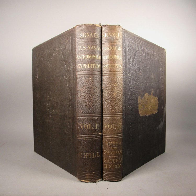 The U.S. Astronomical Expedition to The Southern Hemisphere during the years 1849-'50-'51-'52. 2 Vols.