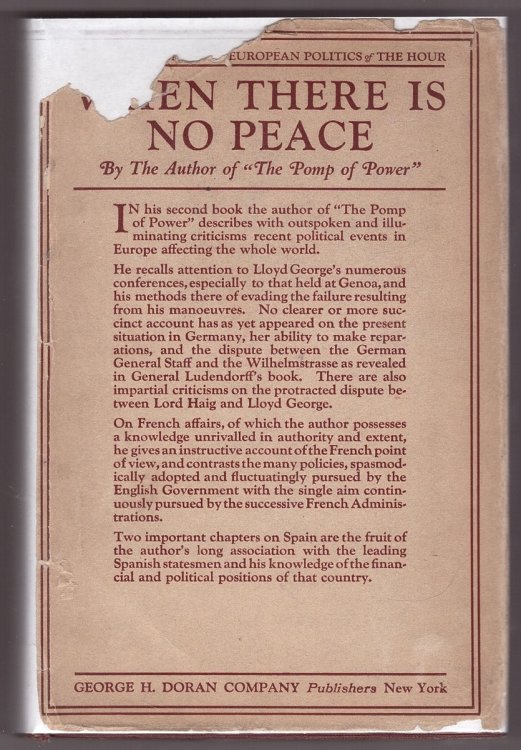 Where there is no peace,