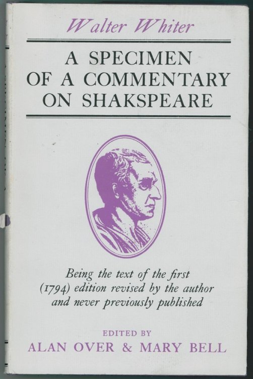 A Specimen of a Commentary on Shakspeare