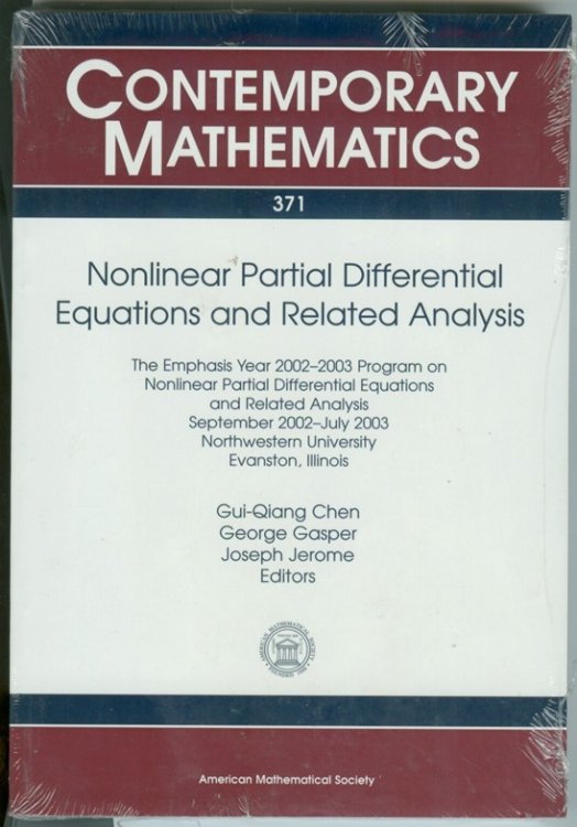 Nonlinear Partial Differential Equations And Related Analysis The Emphasis Year 2002-2003 Program On Nonlinear Partial Differential Equations And Related . Universi