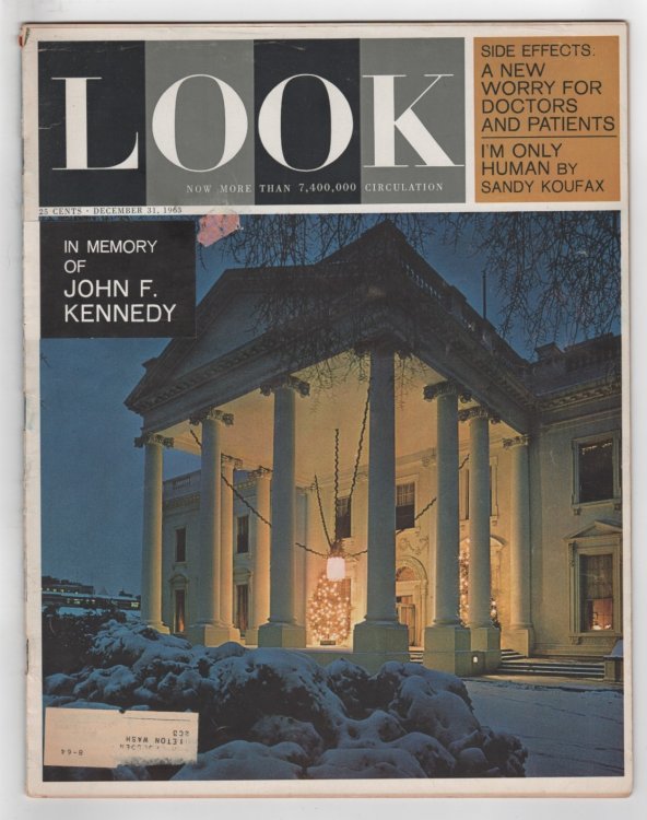Look Magazine December 31, 1963 In Memory of John F. Kennedy