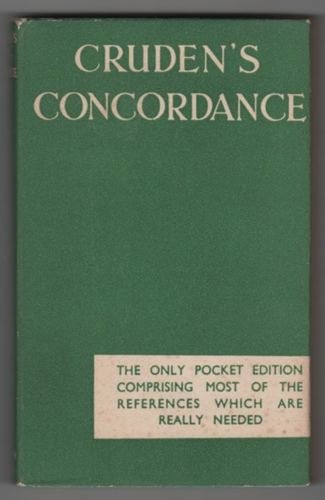 Cruden's Useful Concordance of the Holy Scriptures