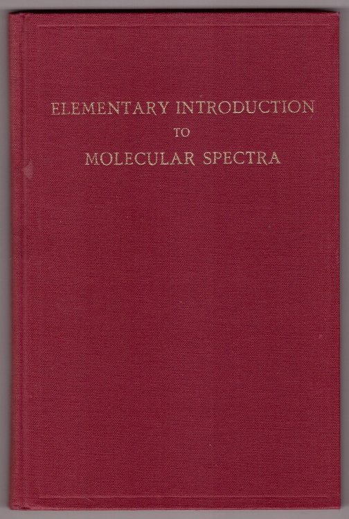 Elementary Introduction to Molecular Spectra