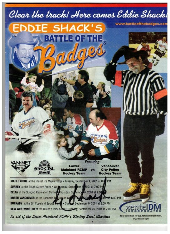 Eddie Shack's Battle of the Badges