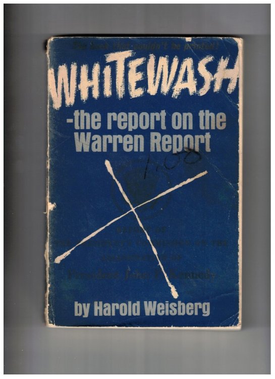 Whitewash the report on the Warren Report