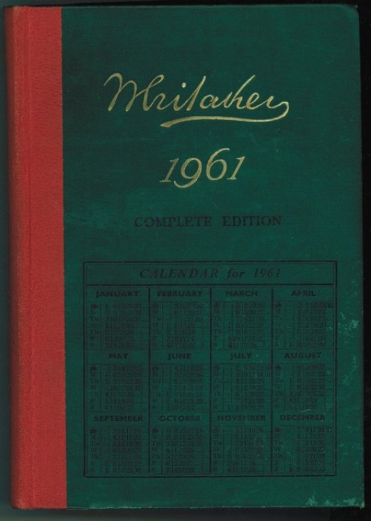An Almanack for the Year of our Lord 1961