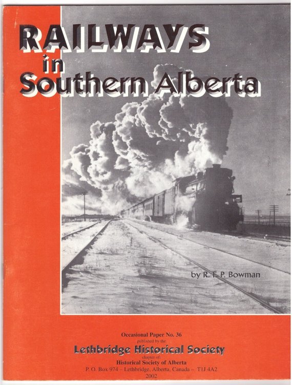 Railways in Southern Alberta