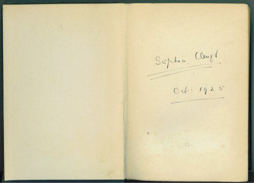 ERNESTINE SOPHIE
