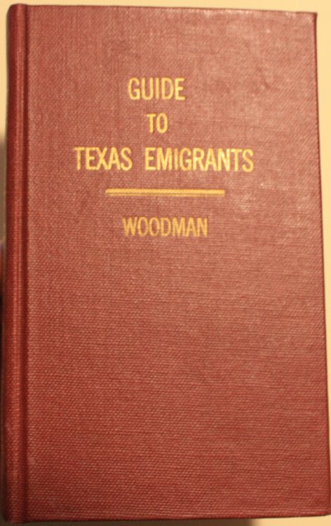 Guide To Texas Emigrants