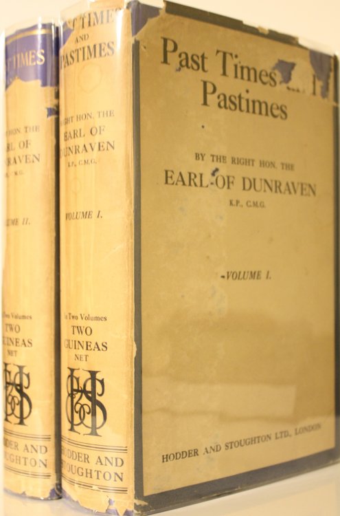 Past Times And Pastimes 2 Volumes