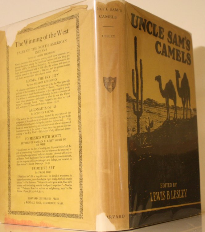 Uncle Sam's Camels The Journal of May Humphreys Stacey Supplemented by the Report of Edward Fitzgerald Beale 1837-1858
