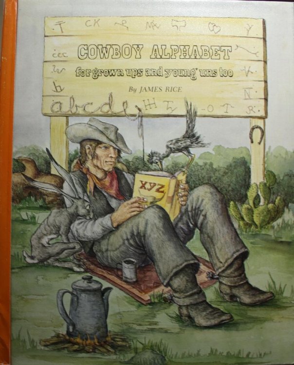 Cowboy Alphabet for grown ups and younguns too