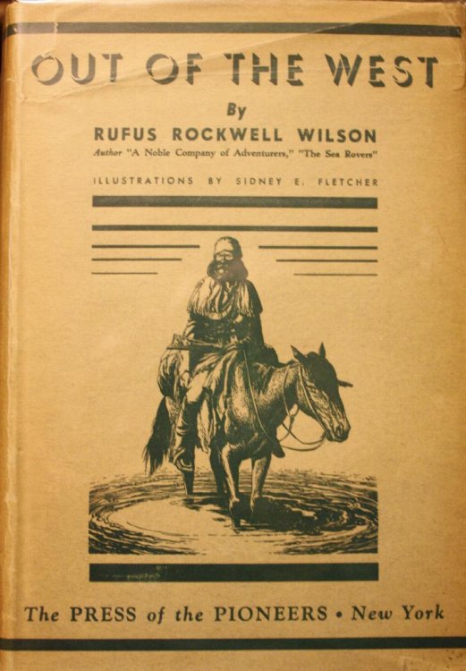 Out of the West Illustrations By Sidney E. Fletcher