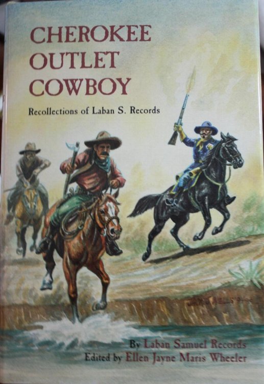 Cherokee Outlet Cowboy Recollections of Laban S. Records