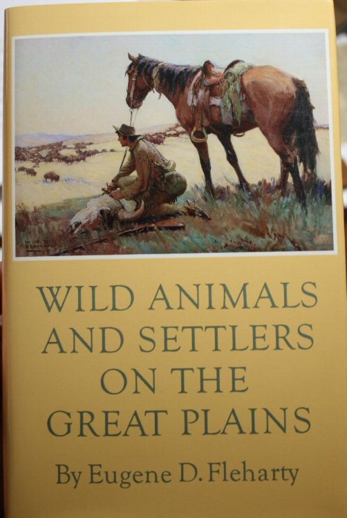 Wild Animals And Settlers On The Great Plains