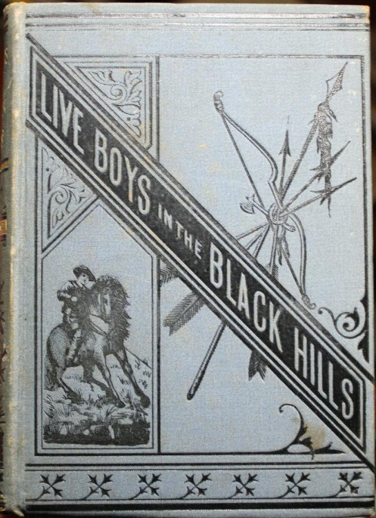 Live Boys in the Black Hills or The Young Texan Gold Hunters A Narrative In Charley's Own Language, Describing Their Adventures During the Second Trip Over the Great Texas Cattle Trail, Their Fortune as Gold Hunters, Their Life Among the Miners, and Their Experiences With the Indians, Cut Short by C