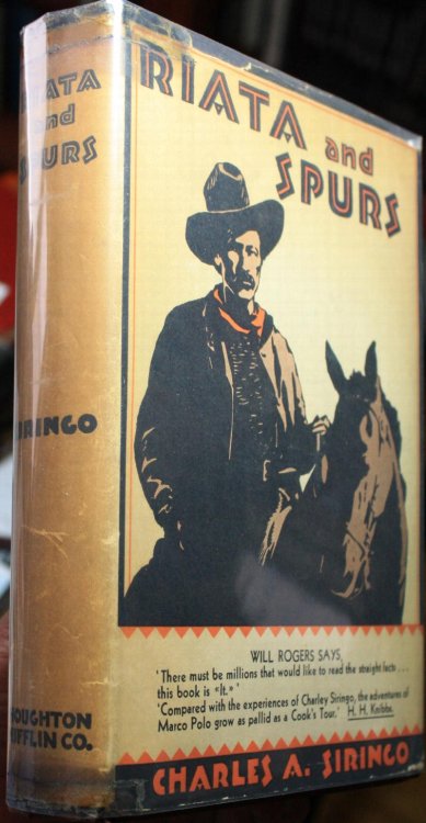 Riata And Spurs The Story Of A Lifetime Spent In The Saddle As Cowboy And Detective