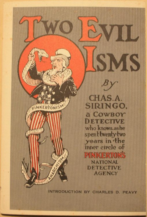 Two Evil Isms Pinkertonism and Anarchism Introduction by Charles D. Peavy