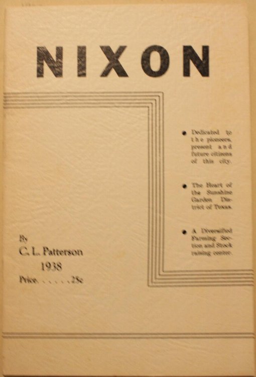 Nixon Gonzales County Texas A Progressive Diversified Agricultural Haven