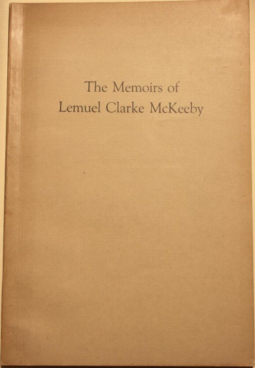 The Memoirs of Lemuel Clarke McKeeby