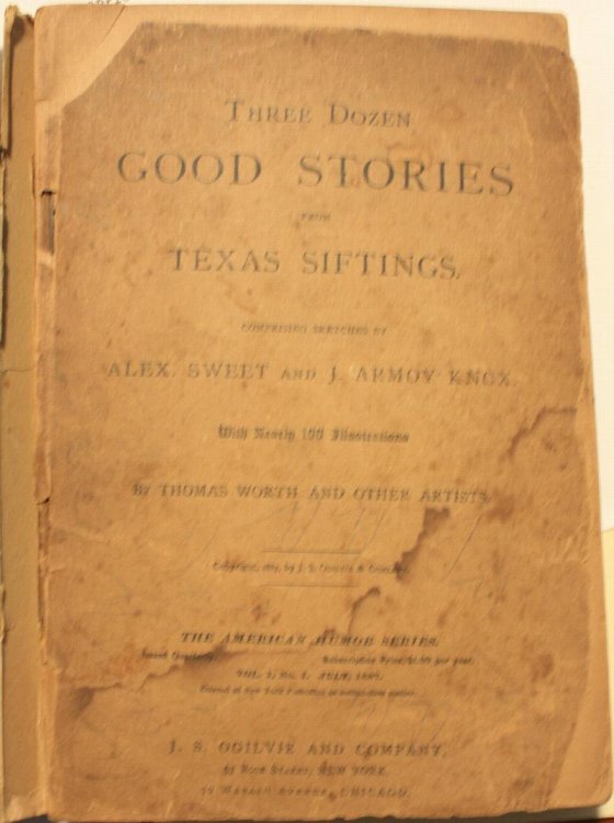 Three Dozen Good Stories from Texas Siftings