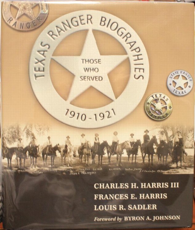 Texas Ranger Biographies Those Who Served 1910-1921