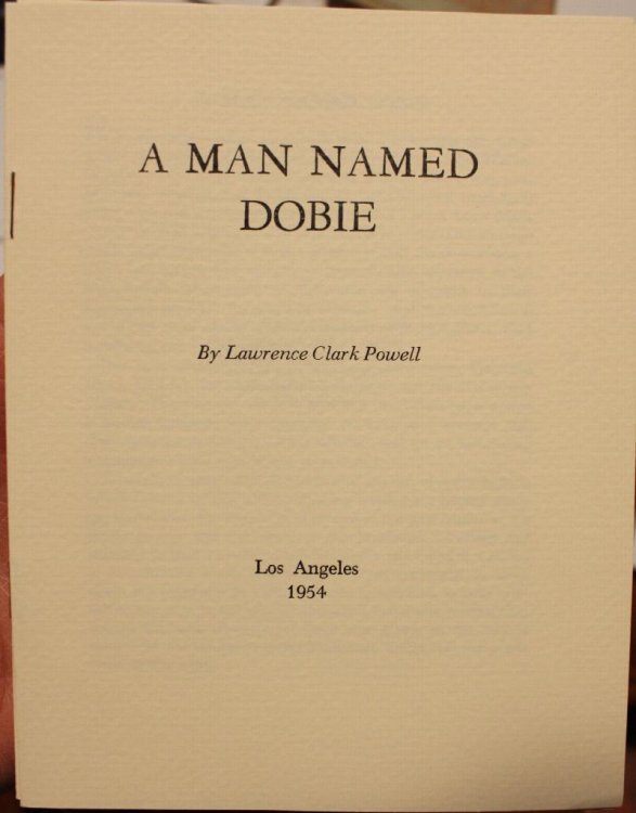 A Man Named Dobie