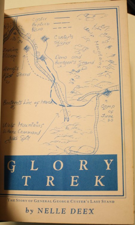 Glory Trek The Story Of General George Custer's Last Stand