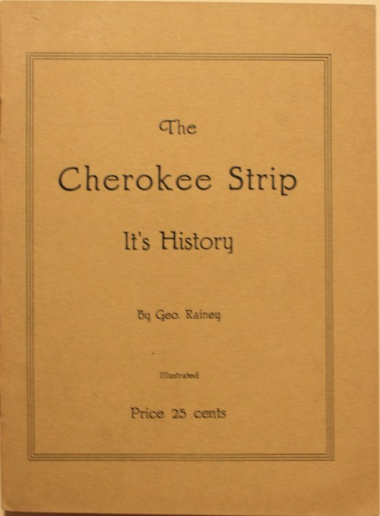 The Cherokee Strip It's History