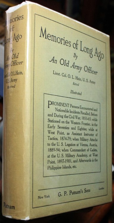 Memories of Long Ago Prominent Persons Encountered and Noticeable Incidents Recalled, Before and During the Civil War, 1855-65, While Stationed on the Western Frontier, in the Early Seventies and Eighties, While at West Point.