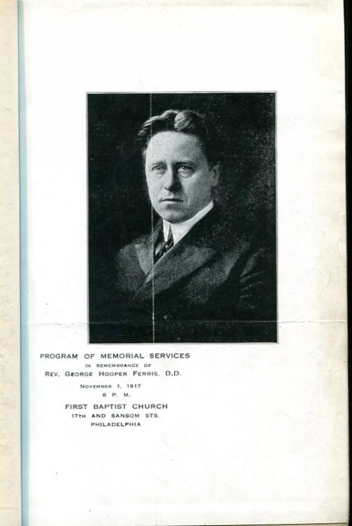 Sermons Preached in the First Baptist Church Philadelphia