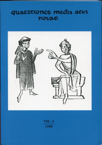Peace and War (Quaestiones Medii Aevi Novae, Vol. 4)