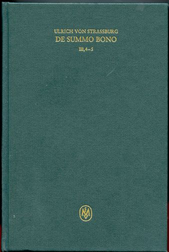De summo bono. Liber 3, Tractatus 4-5