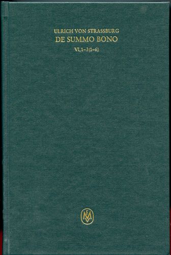 De summo bono. Liber 6, Tractatus 1-3,6