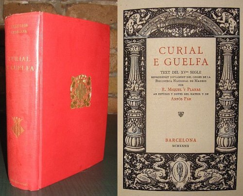 Curial E Guelfa. Text Del XV Segle