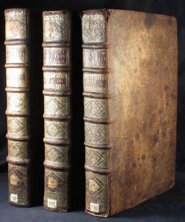 Image for Tou En Hagiois Patros Hemon Basileiou, Archiepiscopou Kaisareias Kappadokias, Ta Heuriskomena Panta Sancti Patris Nostri Basilii, Caesareae Cappadociae Archiepiscopi, Opera Omnia Quae Exstant. 3 Volumes Vel Quae Ejus Nomine Circumferuntur, Ad MSS. Codices Gallicanos, Vaticanos, Florentinos & Anglico Tou En Hagiois Patros Hemon Basileiou, Archiepiscopou Kaisareias Kappadokias, Ta Heuriskomena Panta Sancti Patris Nostri Basilii, Caesareae Cappadociae Archiepiscopi, Opera Omnia Quae Exstant. 3 Volumes Vel Quae Ejus Nomine Circumferuntur, Ad MSS. Codices Gallicanos, Vaticanos, Florentinos & Anglico