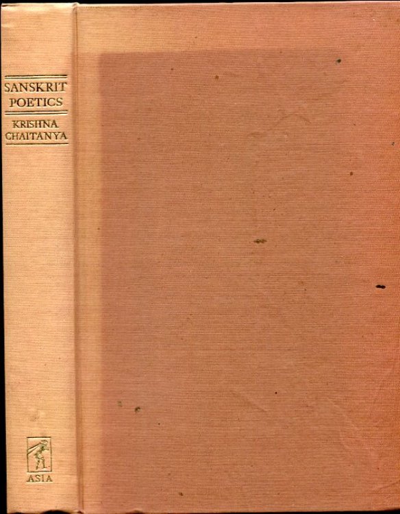 Sanskrit Poetics; A Critical and Comparative Study