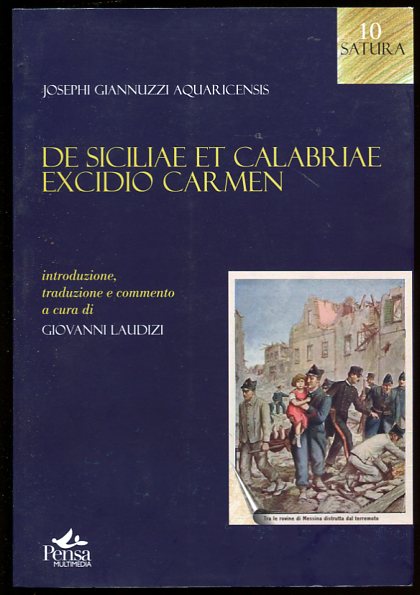 De Siciliae Et Calabriae Excidio Carmen Introduzione, Traduzione E Commento a Cura Di Giovanni Laudizi