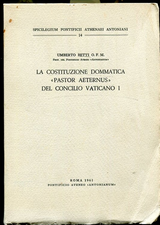 La costituzione dommatica 