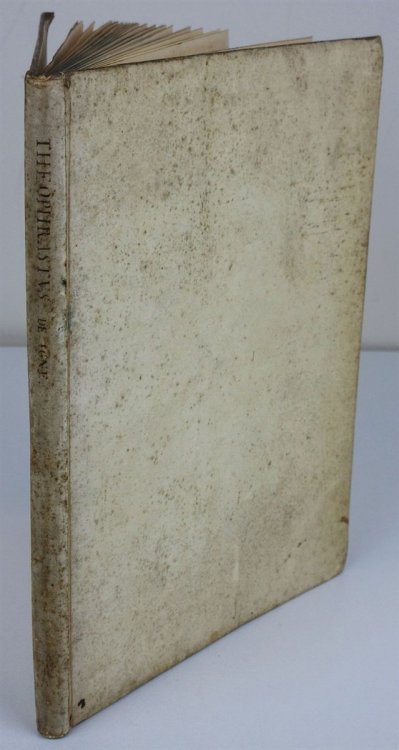 Theophrastu Peri Pyros - Theophrasti De Igne BOUND with Theophrasti De Igne Lib (1553)
